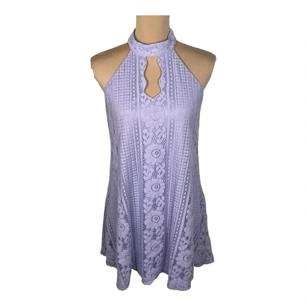Miami Brand Sleeveless Lilac Purple Dress Women's Size Medium